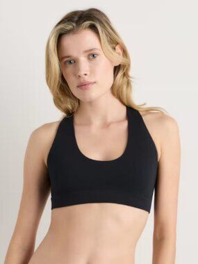 NWOT Quince Organic Cotton Racerback Bralette (2-Pack) - L